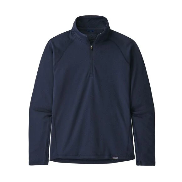 Patagonia Kids' Capilene® Midweight Zip-Neck New Navy - Image 2