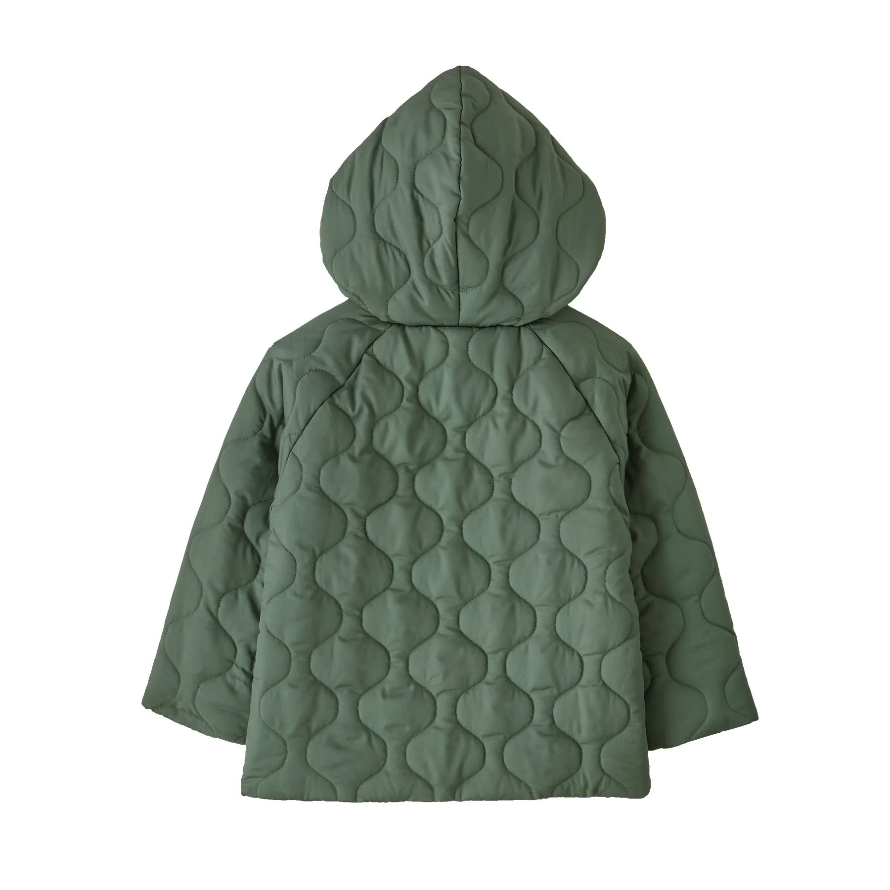 Patagonia Baby Quilted Puff Jacket Hemlock Green - Image 2