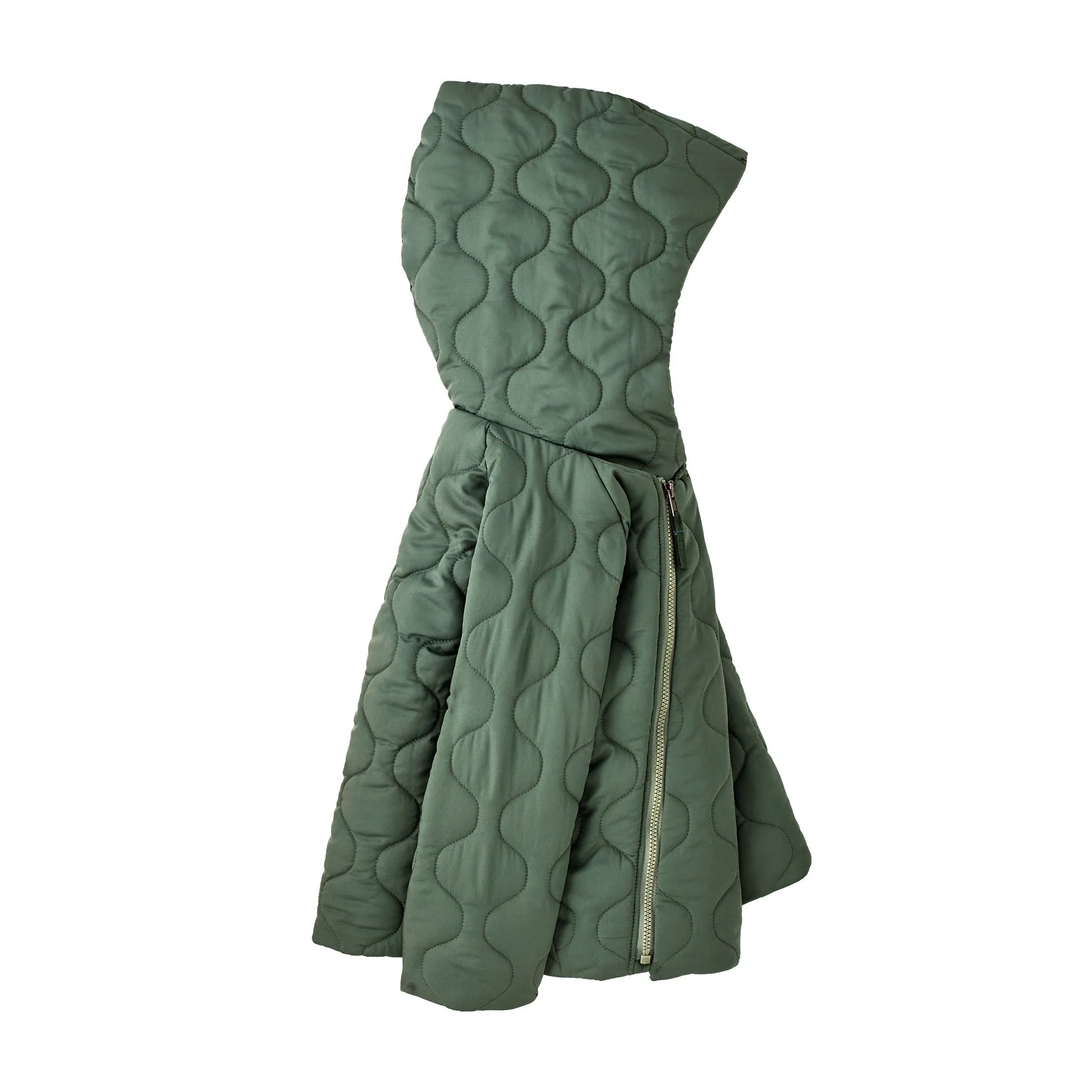 Patagonia Baby Quilted Puff Jacket Hemlock Green - Image 6