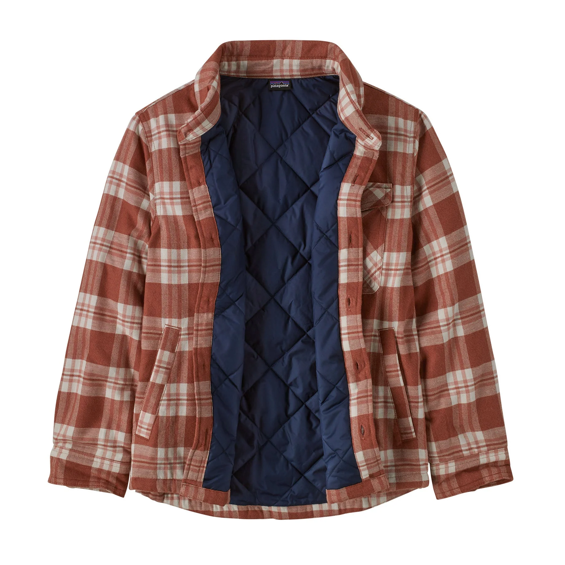 Patagonia Kids' Lightweight Insulated Fjord Jacket Burnished Red - Image 3