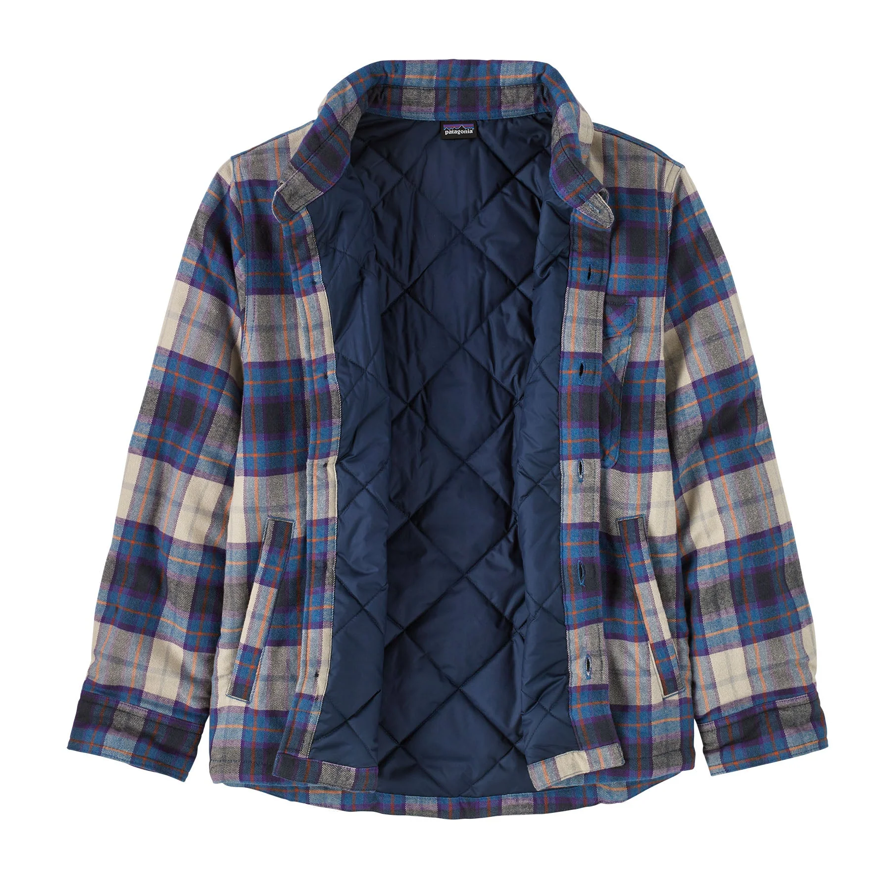 Patagonia Kids' Lightweight Insulated Fjord Jacket Endless Blue - Image 3