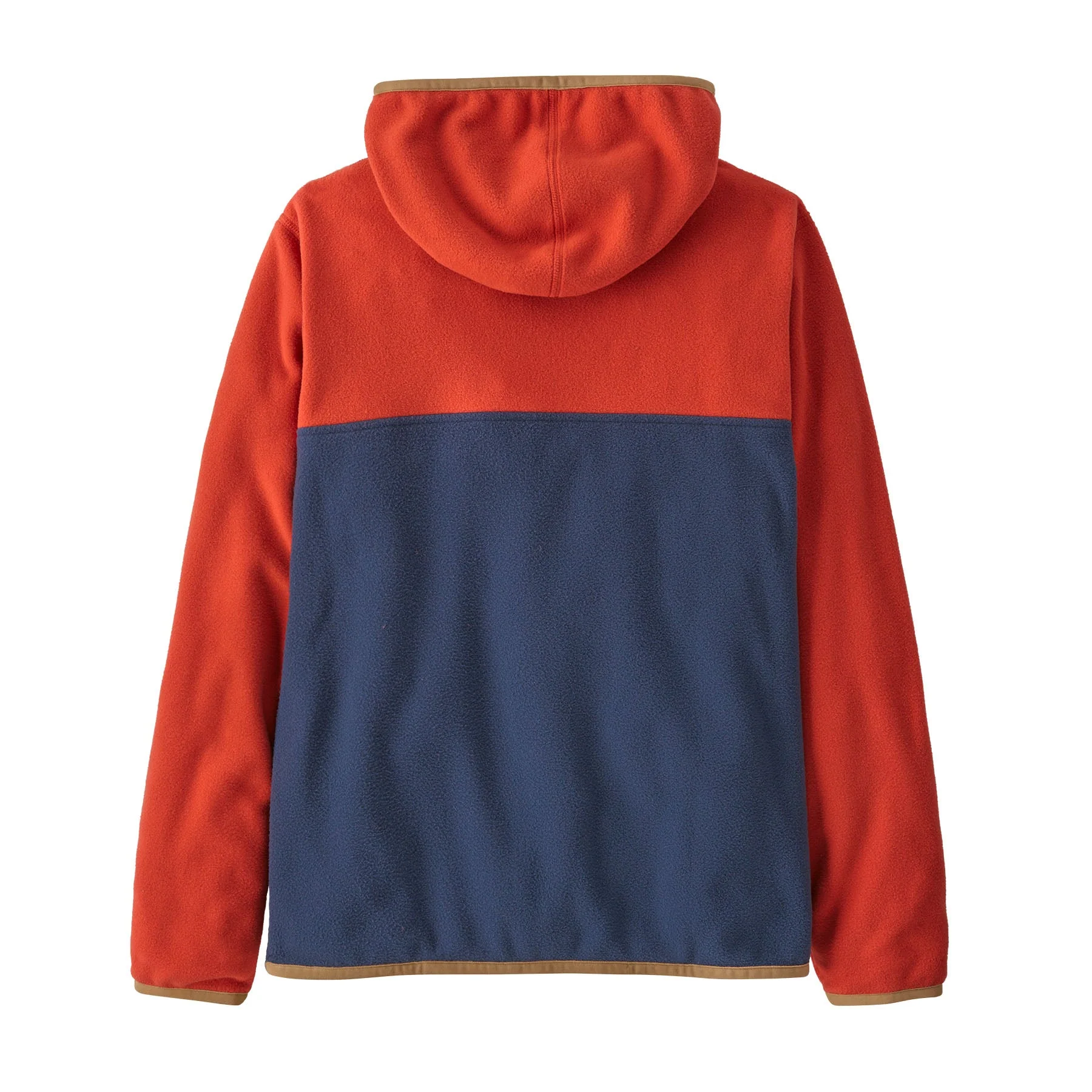 Patagonia Kids' Micro D® Snap-T® Jacket Navy with Madder Red - Image 2