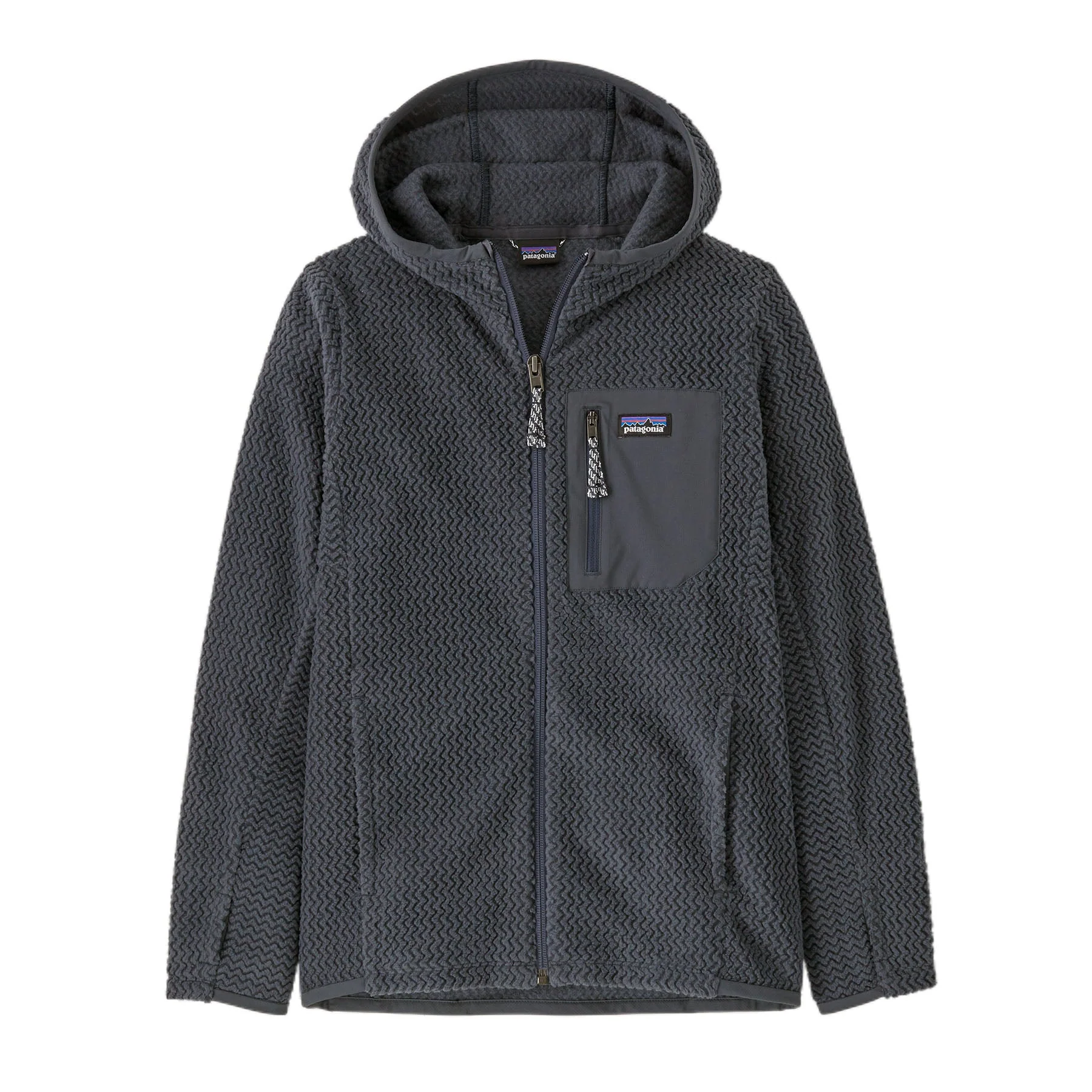 Patagonia Kids' R1® Air Full-Zip Hoody Smolder Blue - Image 2