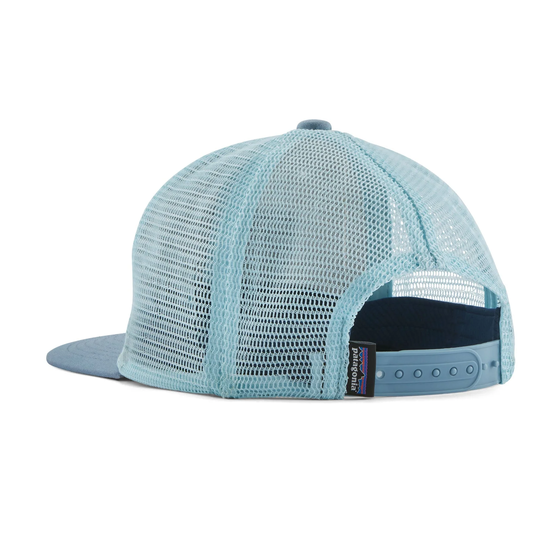 Patagonia Kids' Trucker Hat Ridge Rise Stripe: Light Plume Grey - Image 2